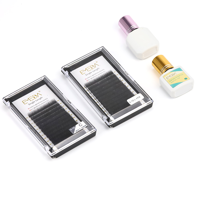 Eyelash Extension Supplier Private Label Faux Mink/Synthetic  Individual Lash in the US  YY